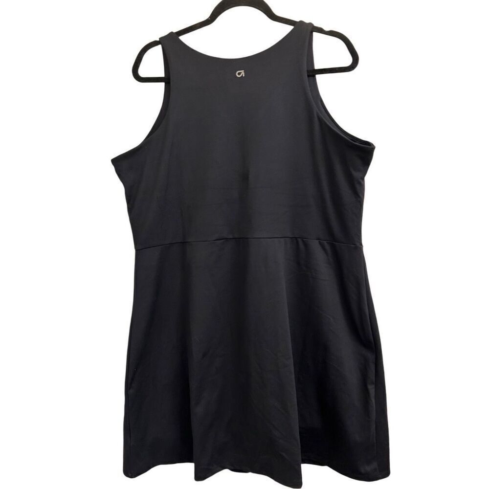 EUC GapFit Active Tank Dress with built-in biker shorts and bra with removable p - Picture 2 of 15